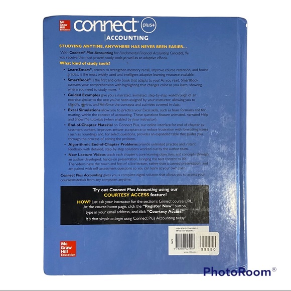 McGraw Hill Fundamental Financial Accounting Concept 9th Edition - Picture 2 of 5